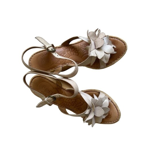 B.O.C. Born Concept Women's Sandals Size 8 Wedges Shoes Hand Grafted Footwear - Picture 4 of 7